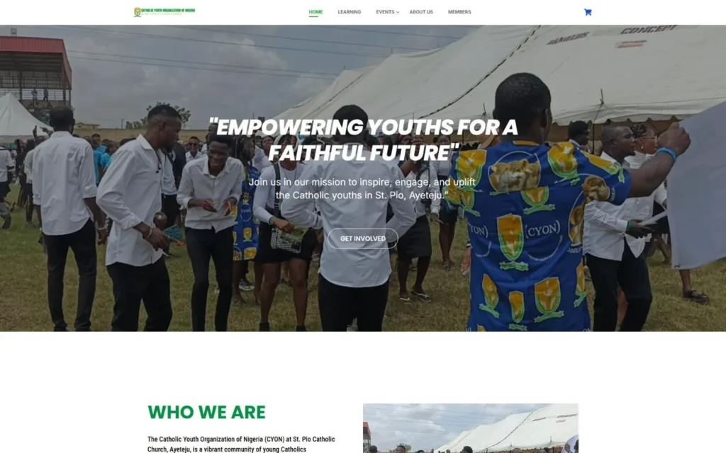 CYON website