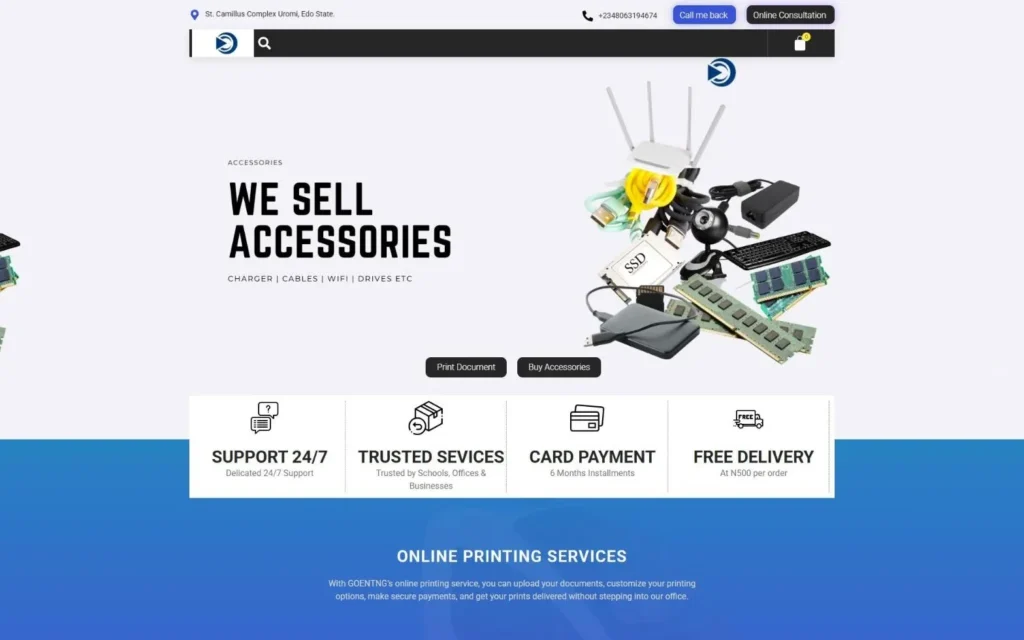 GOENT NG website