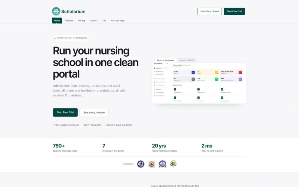 Scholarium website